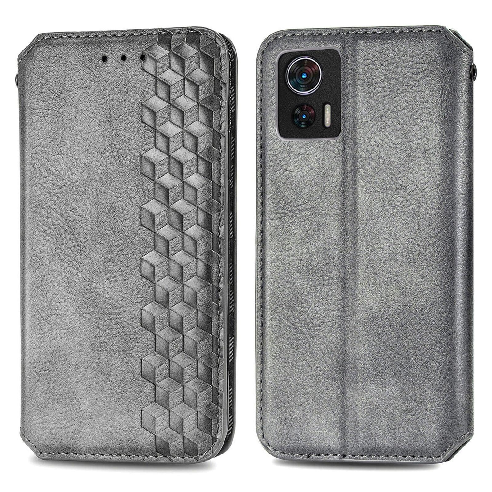 For Motorola Edge 30 Neo 5G Edge 30 Lite 5G Phone Case Wallet Magnetic Auto-Absorbed Imprinting Rhombus Leather Foldable Stand Cover For Motorola Edge 30 Neo 5G Edge 30 Lite 5G Phone Case Wallet Magnetic Auto-Absorbed Imprinting Rhombus Leather Foldable Stand Cover